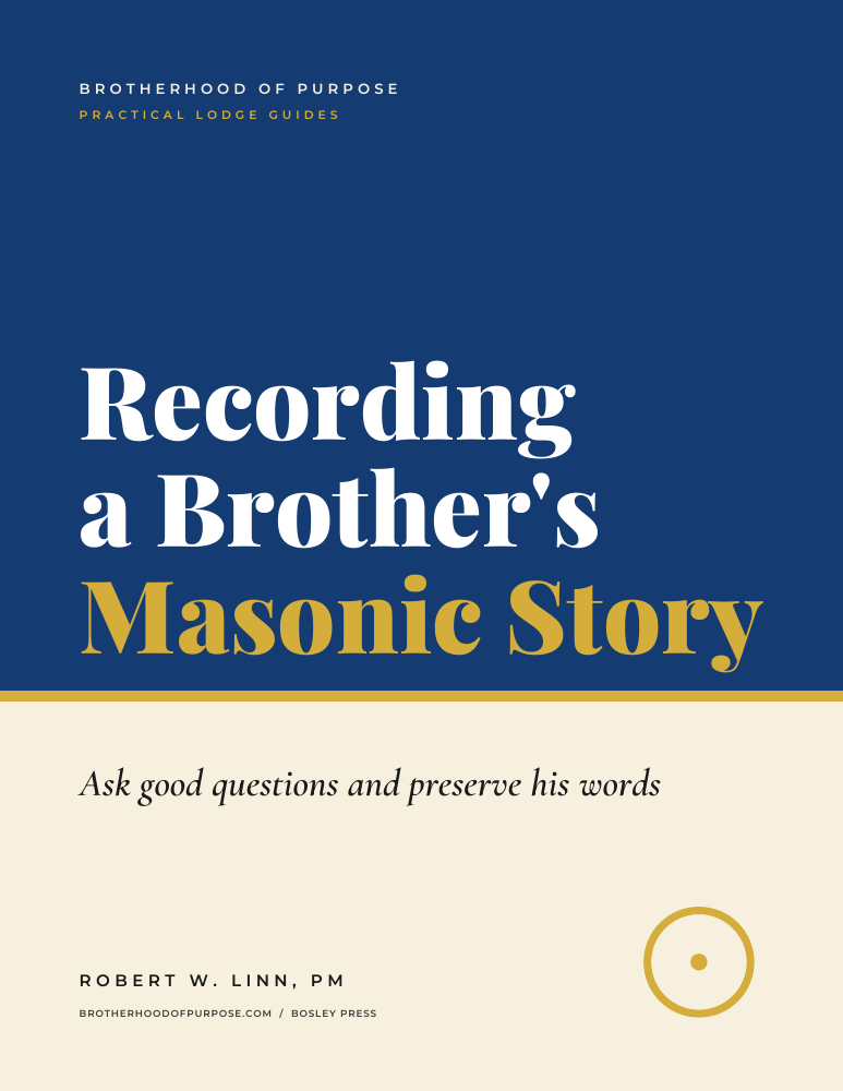 Recording a Brother’s Masonic Story cover