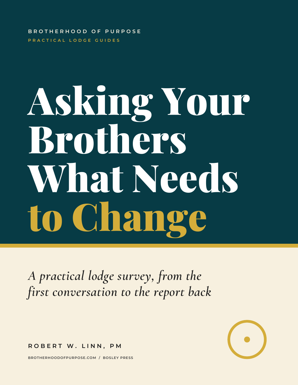 Asking Your Brothers What Needs to Change cover