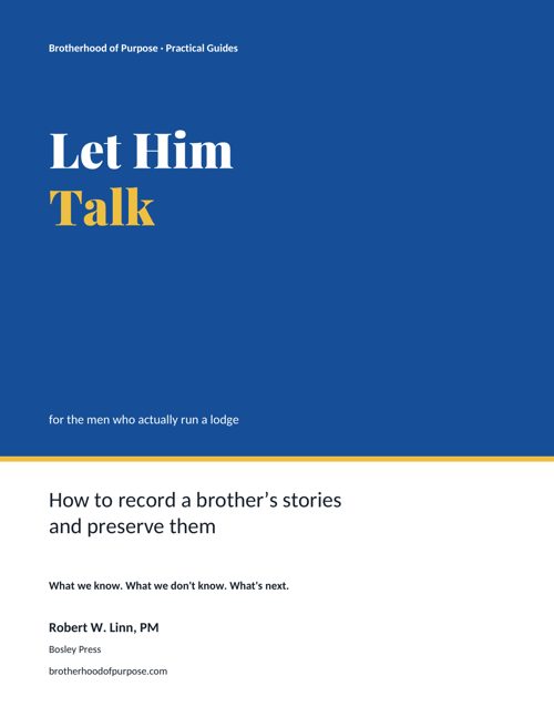 Let Him Talk booklet cover